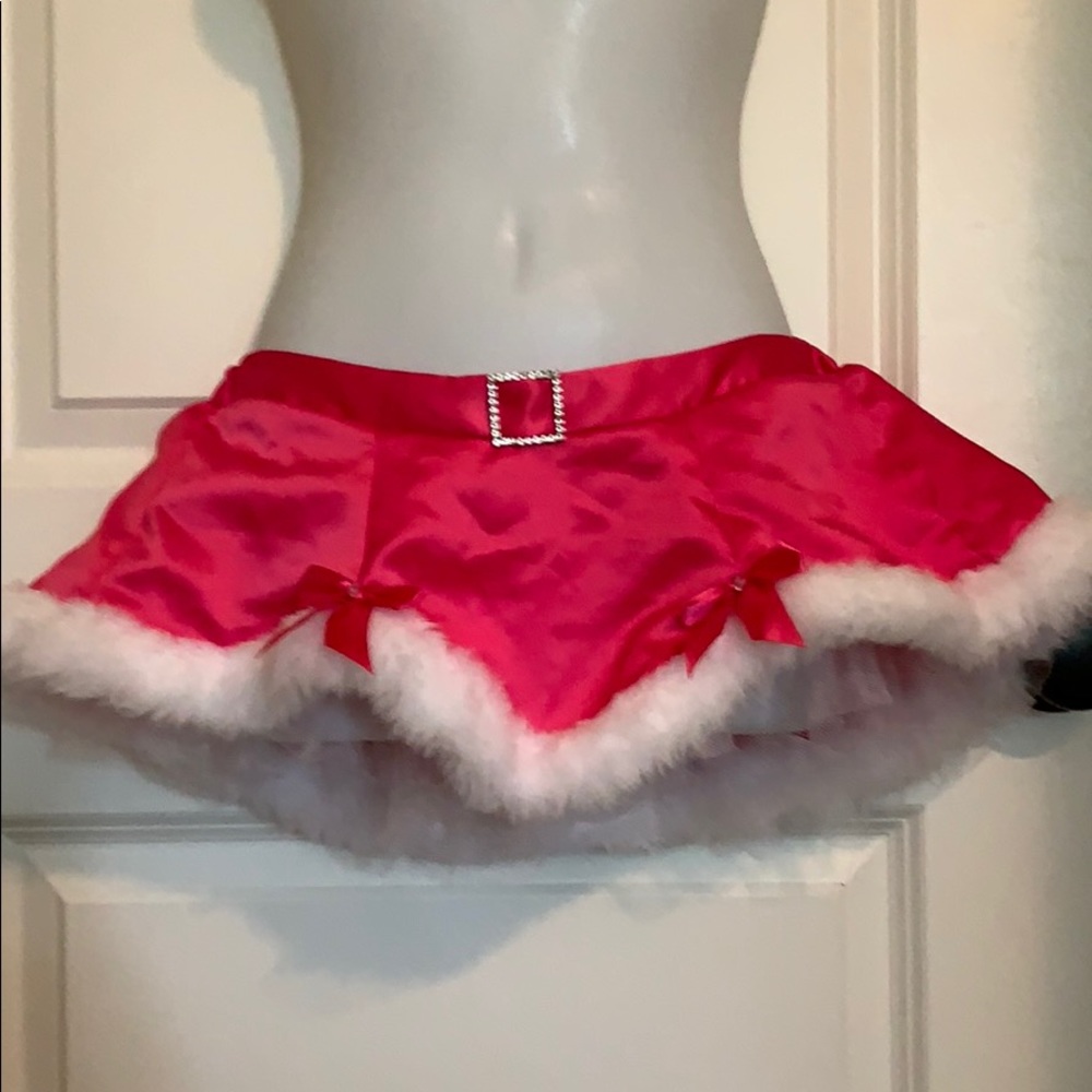 Cute Christmas lingerie skirt